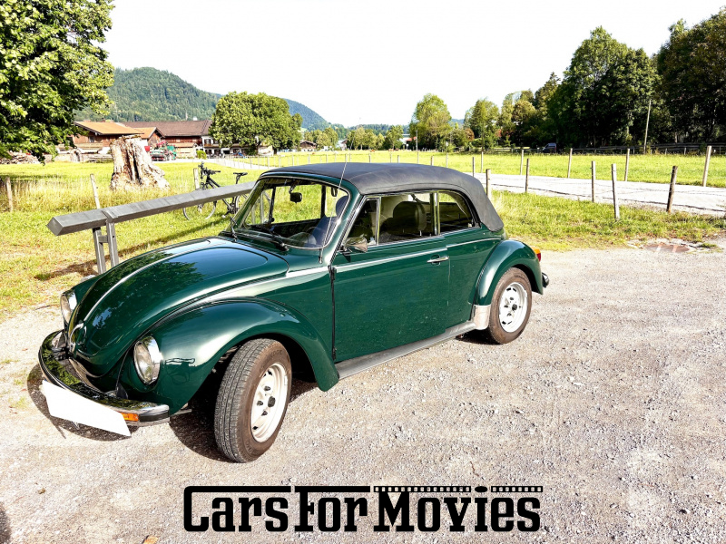 Volkswagen Käfer 1979 Deutschland Grün Schwarz Zivilfahrzeug Cabrio DE - Bayern 7845